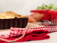 Tarte aux oignons rouges