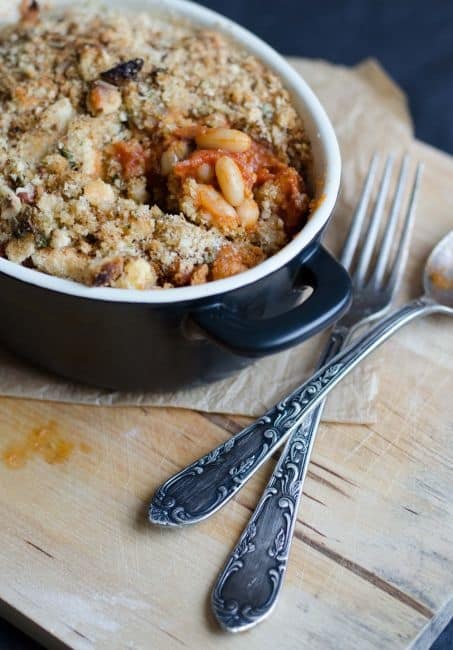 Gratin de haricots blancs au chorizo