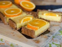 Tarte orange & spéculoos