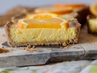 Tarte orange & spéculoos