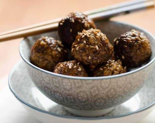 Boulettes de poulet à la japonaise