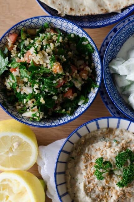 Mezze comme au Liban