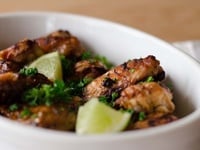 Ailerons de poulet marinés au citron