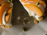 Tartelettes aux abricots & frangipane de pistaches