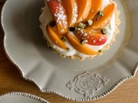 Tartelettes aux abricots & frangipane de pistaches