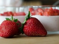 Petites mousses aux fraises & mascarpone