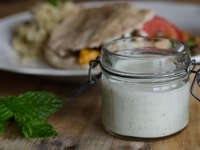 Kebab maison & boulgour à la menthe et au citron