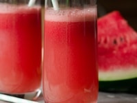 Cocktail gin, Grand Marnier & pastèque