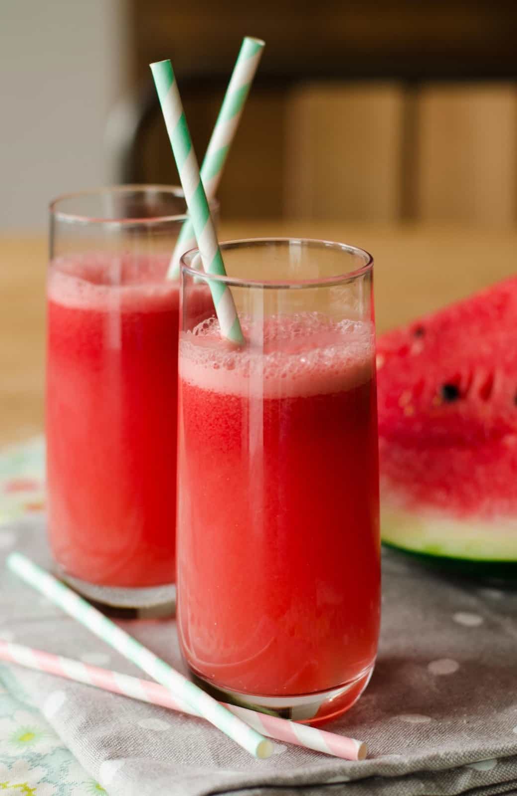 Cocktail gin, Grand Marnier & pastèque