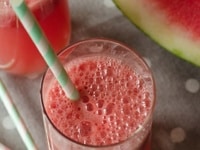 Cocktail gin, Grand Marnier & pastèque