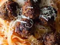 Boulettes de boeuf & chorizo