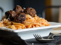 Boulettes de boeuf & chorizo