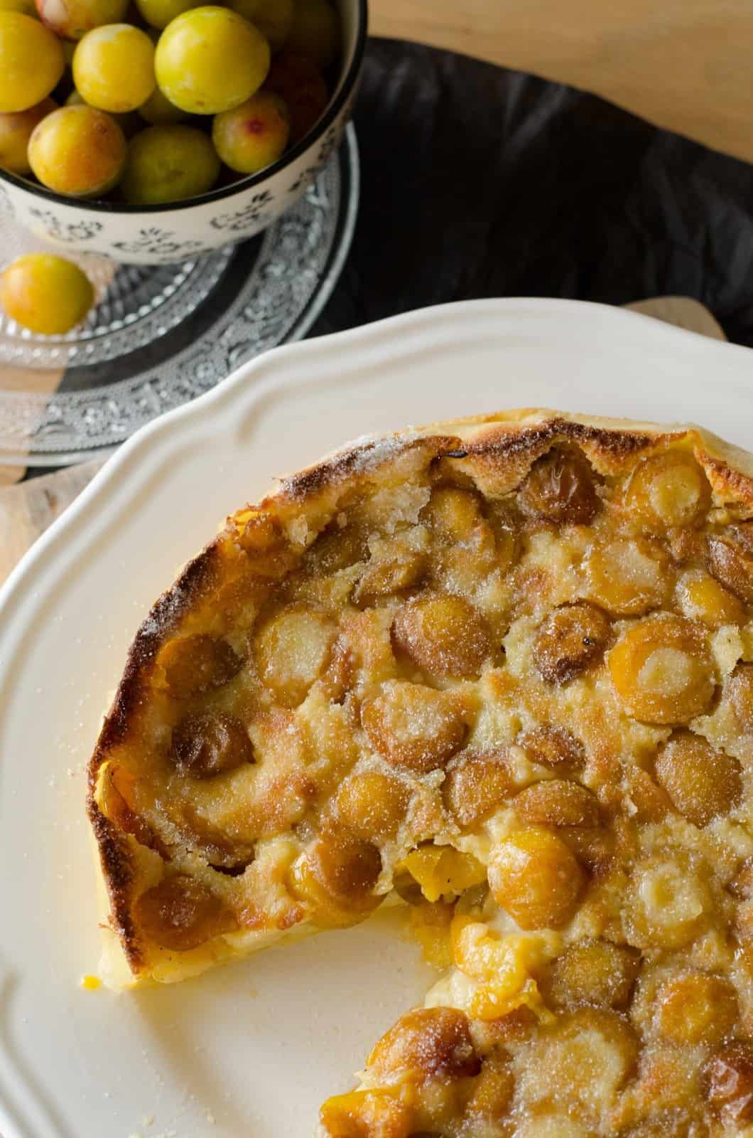 Clafoutis aux mirabelles