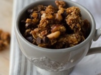 Granola choco-noisettes