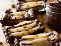Tarte aux poires & au chocolat