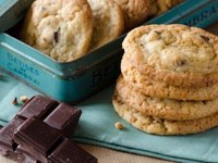 Cookies aux pépites de chocolat & nougatine