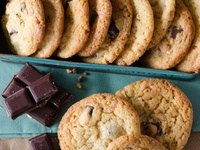 Cookies aux pépites de chocolat & nougatine