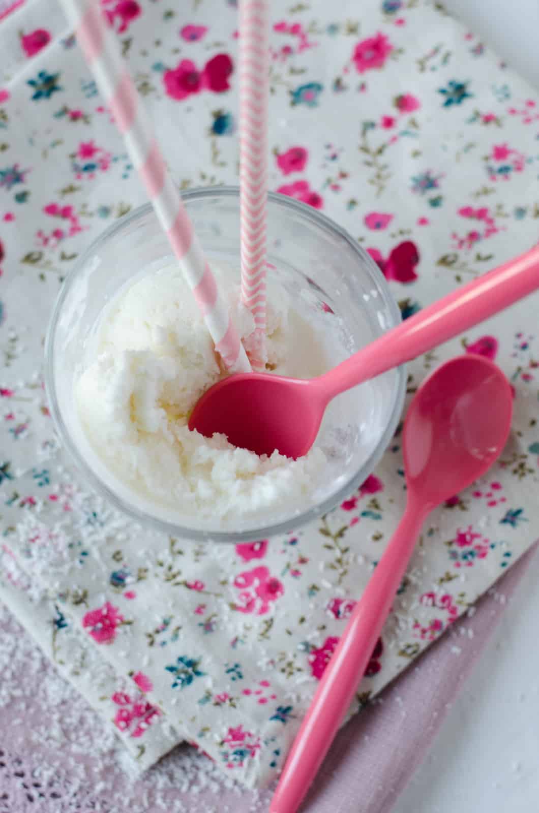 Glace à la noix de coco