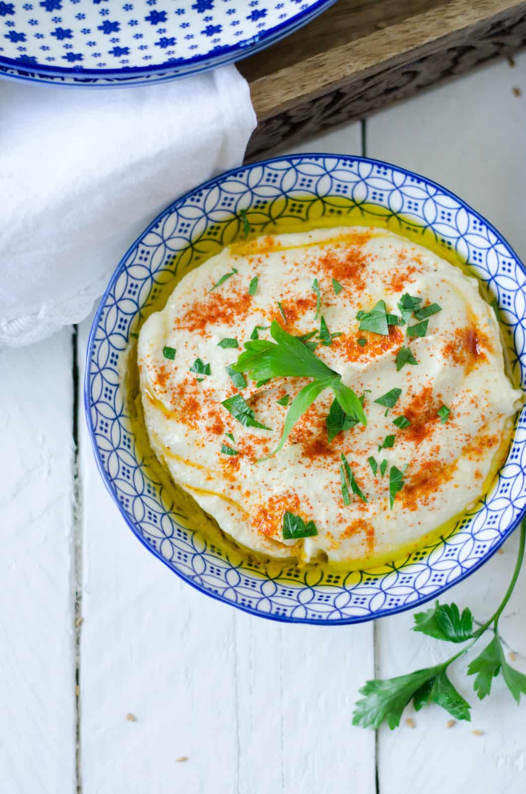 Houmous & salade de pois chiches