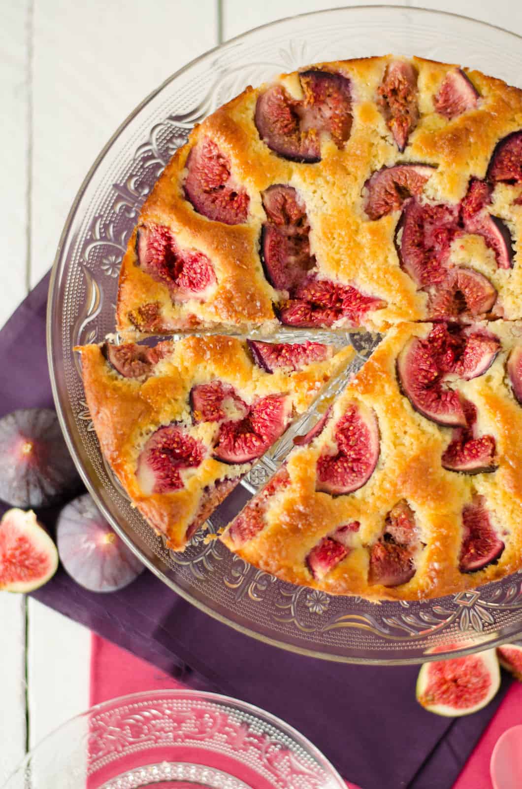 Tarte briochée aux figues