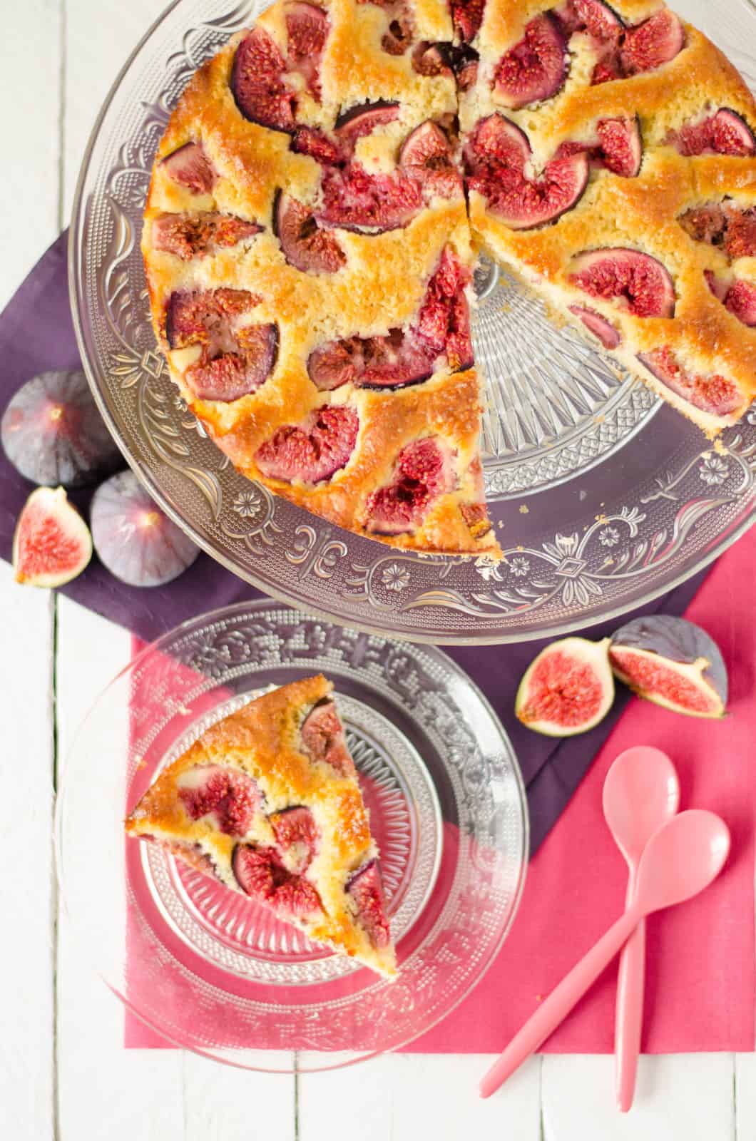 Tarte briochée aux figues