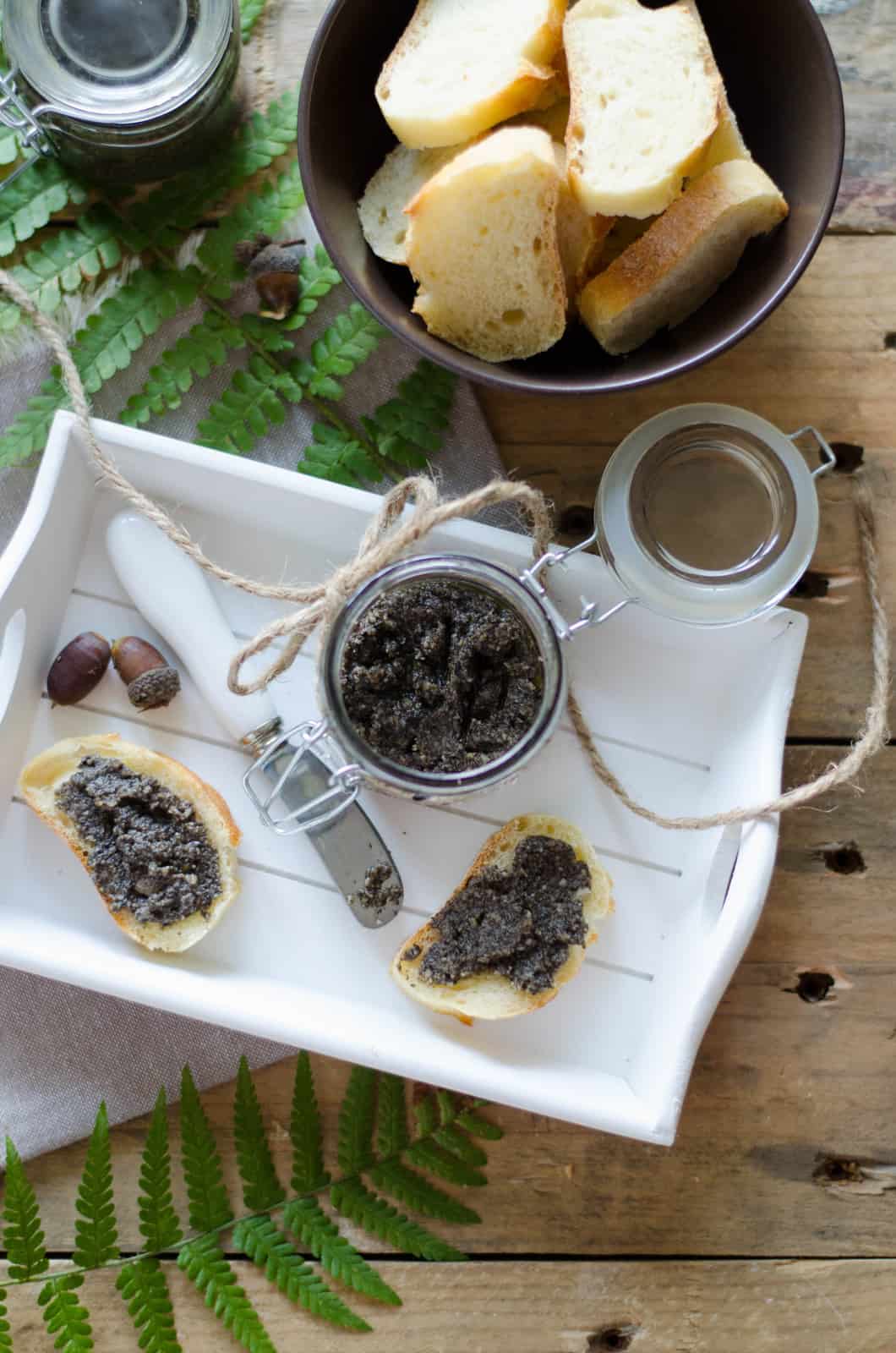 Tartinade aux trompettes de la mort