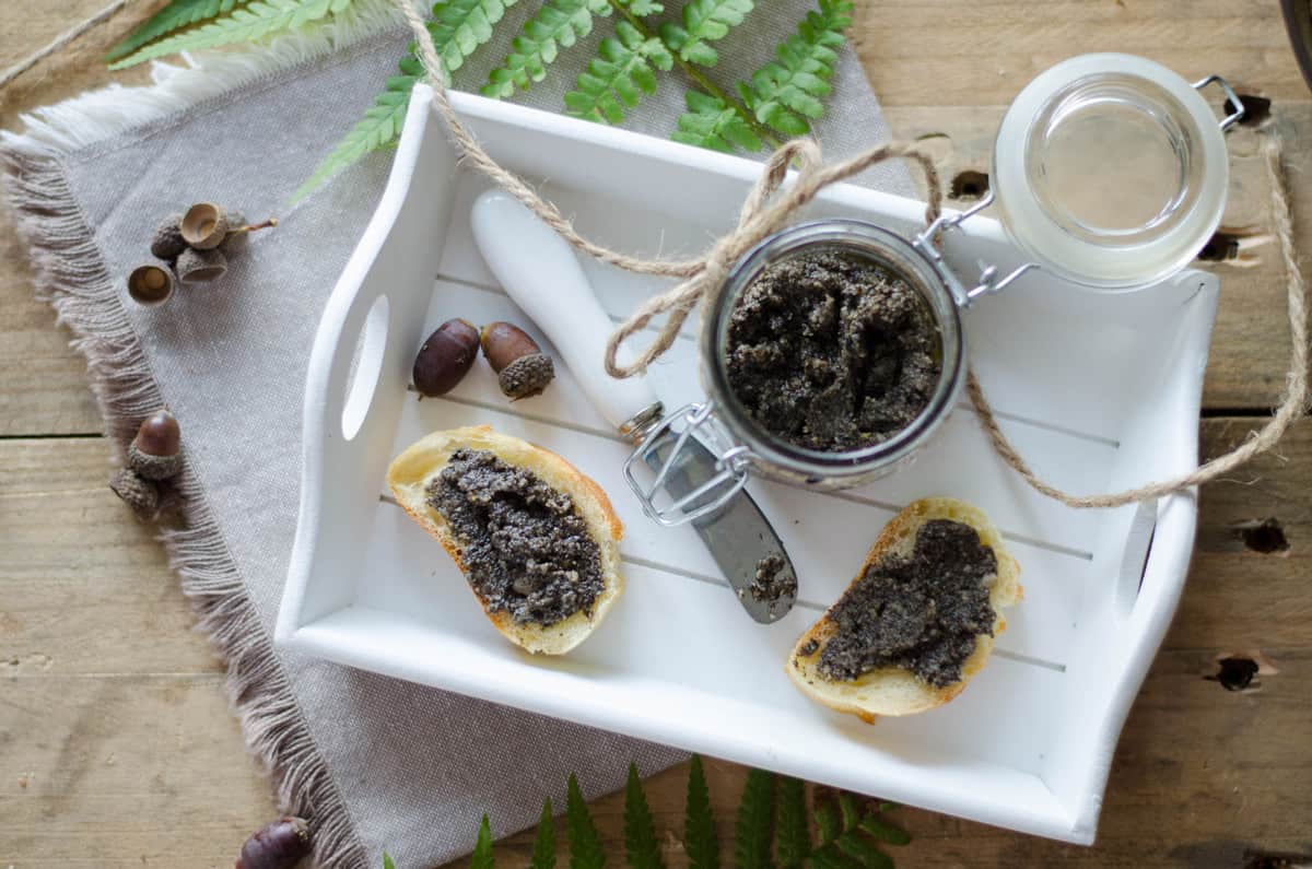 Tartinade aux trompettes de la mort