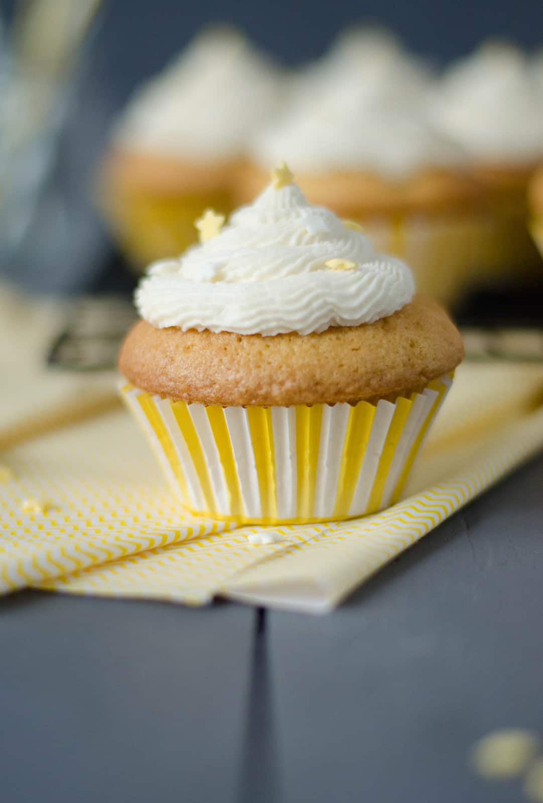 Cupcakes à la pomme & glaçage au beurre d'érable