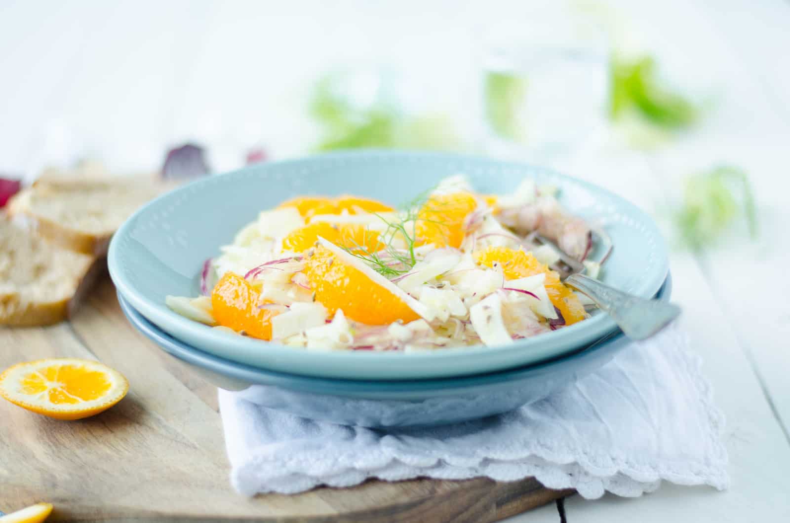 Salade de fenouil à l'orange & à l'anis vert