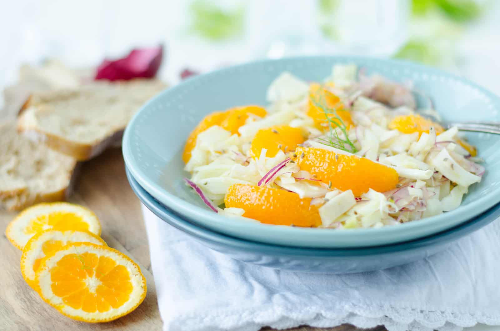 Salade de fenouil à l'orange & à l'anis vert
