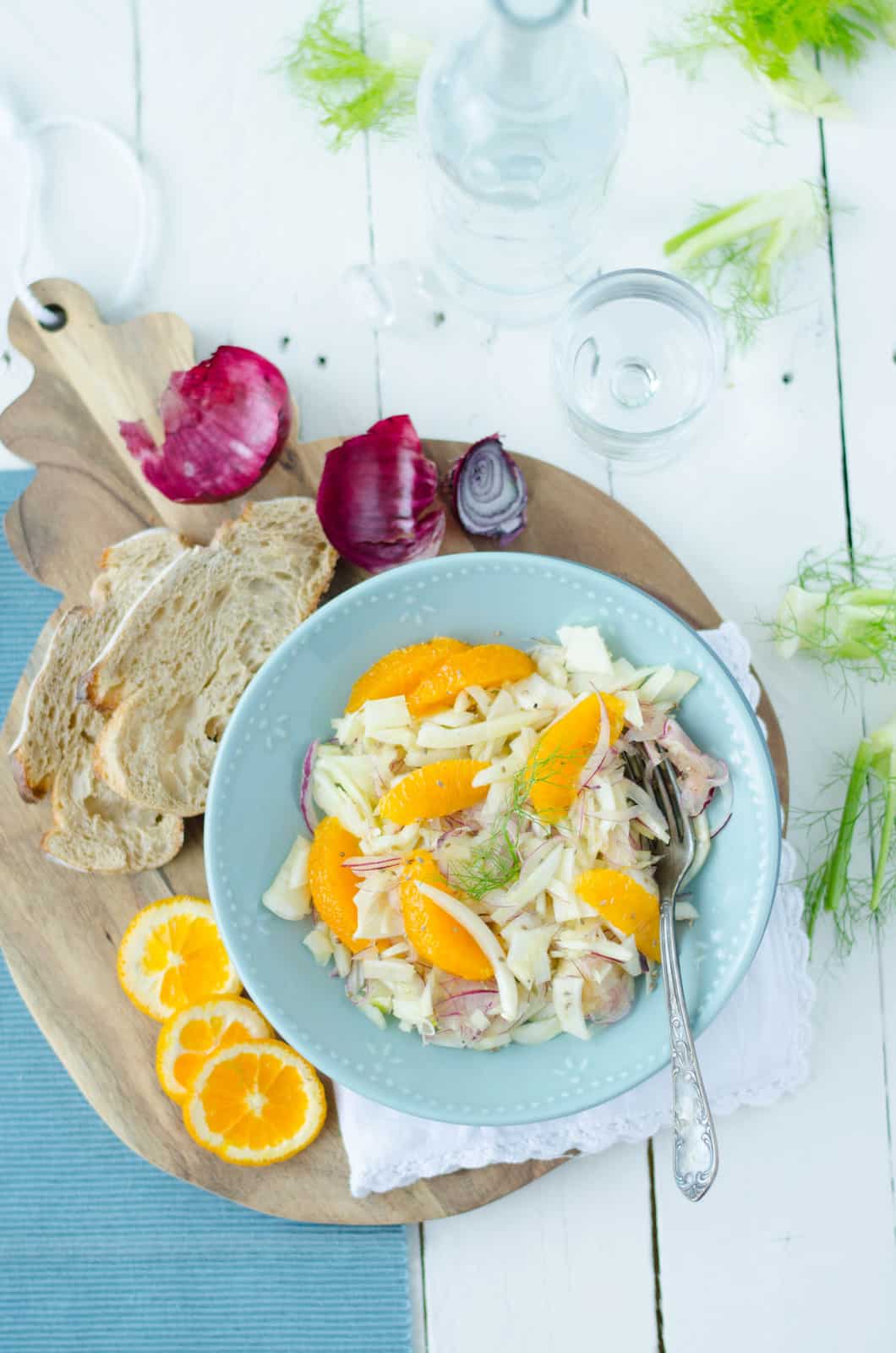 Salade de fenouil à l'orange & à l'anis vert