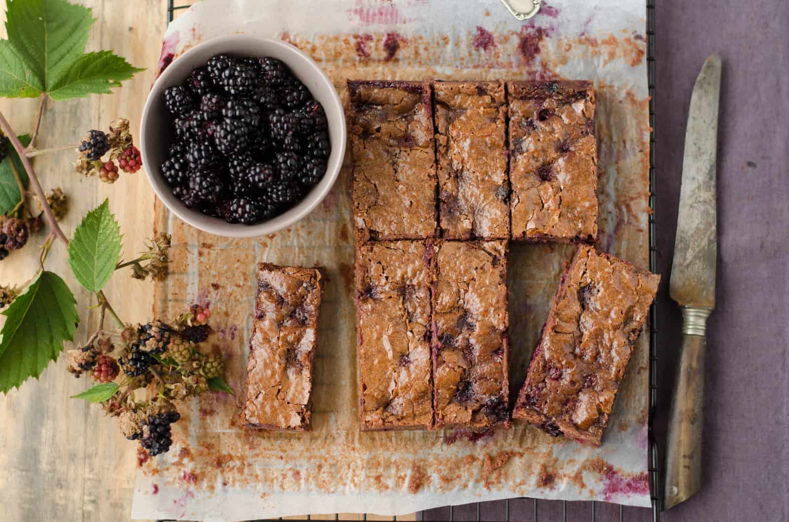 Moelleux au chocolat & à la mûre