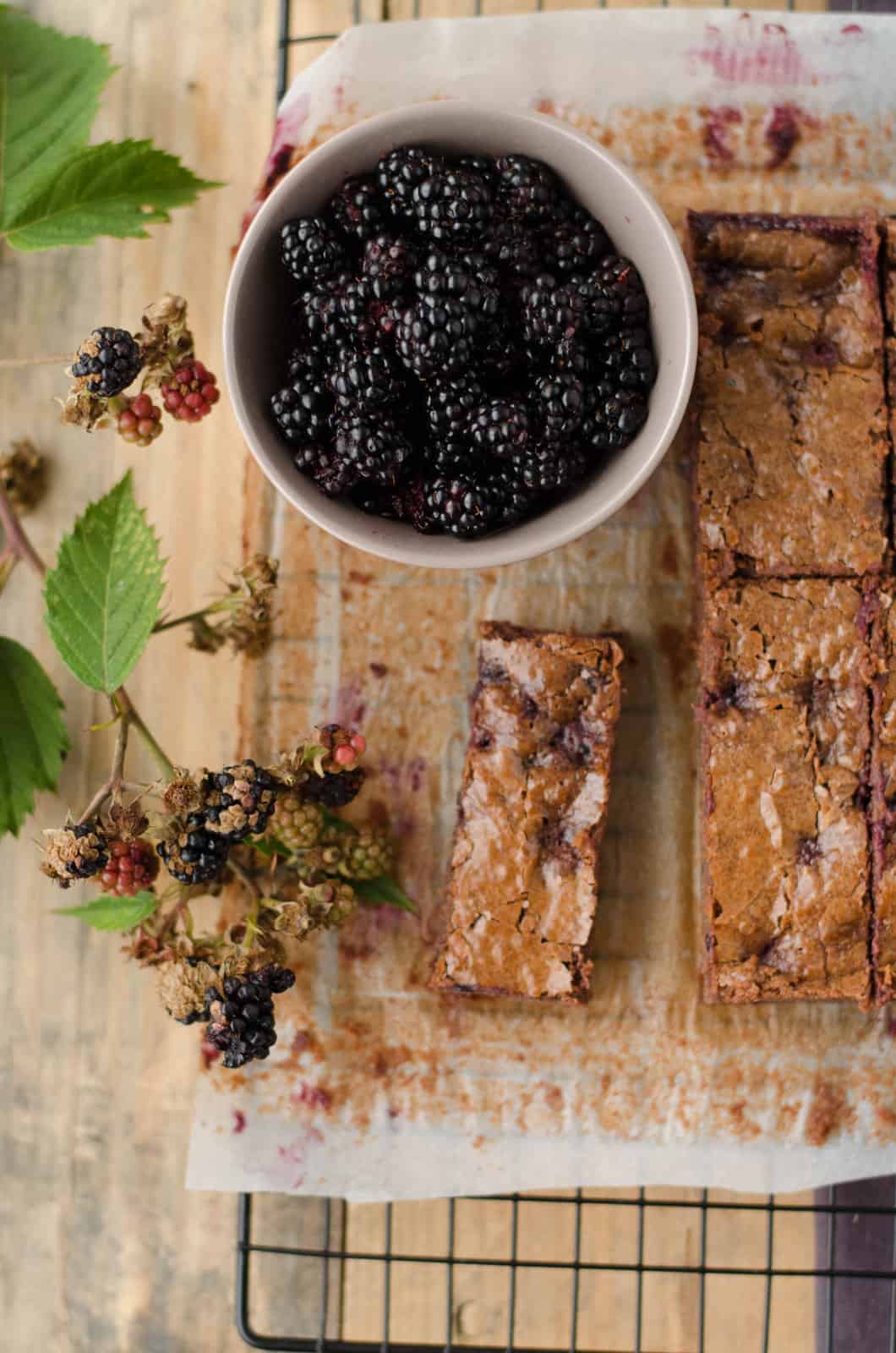 Moelleux au chocolat & à la mûre
