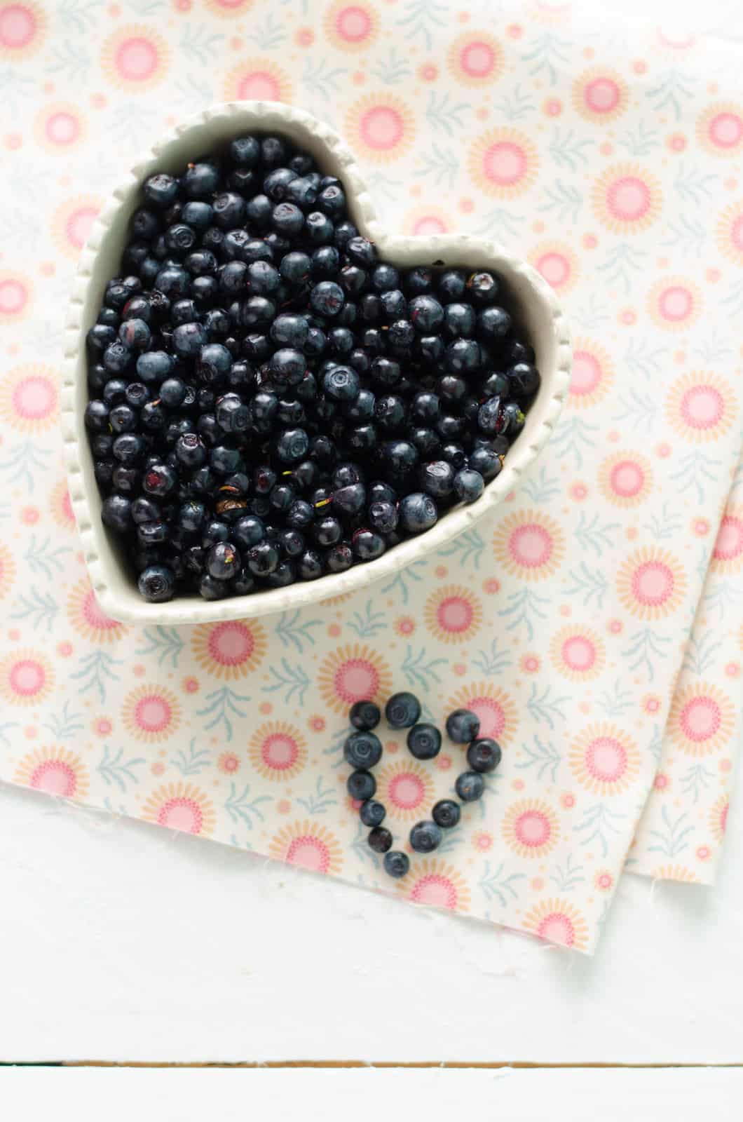 Cheesecake aux myrtilles sauvages