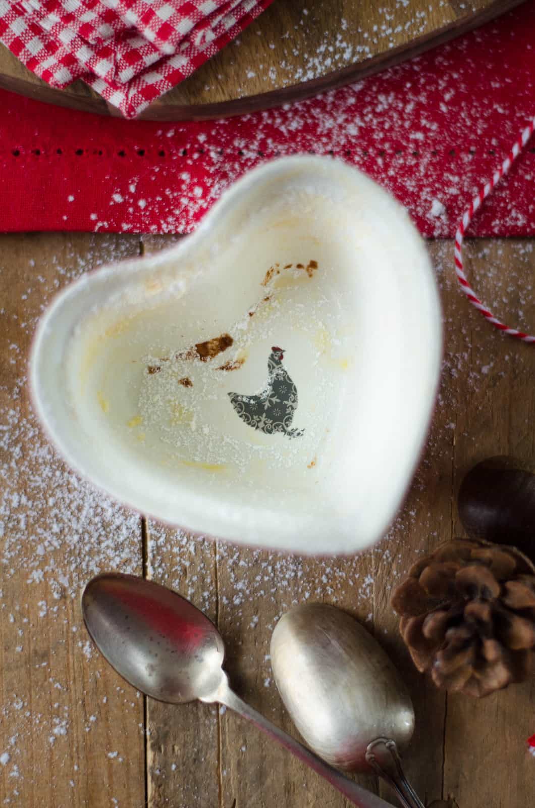 {Saint-Valentin } Moelleux au chocolat & à la crème de marron