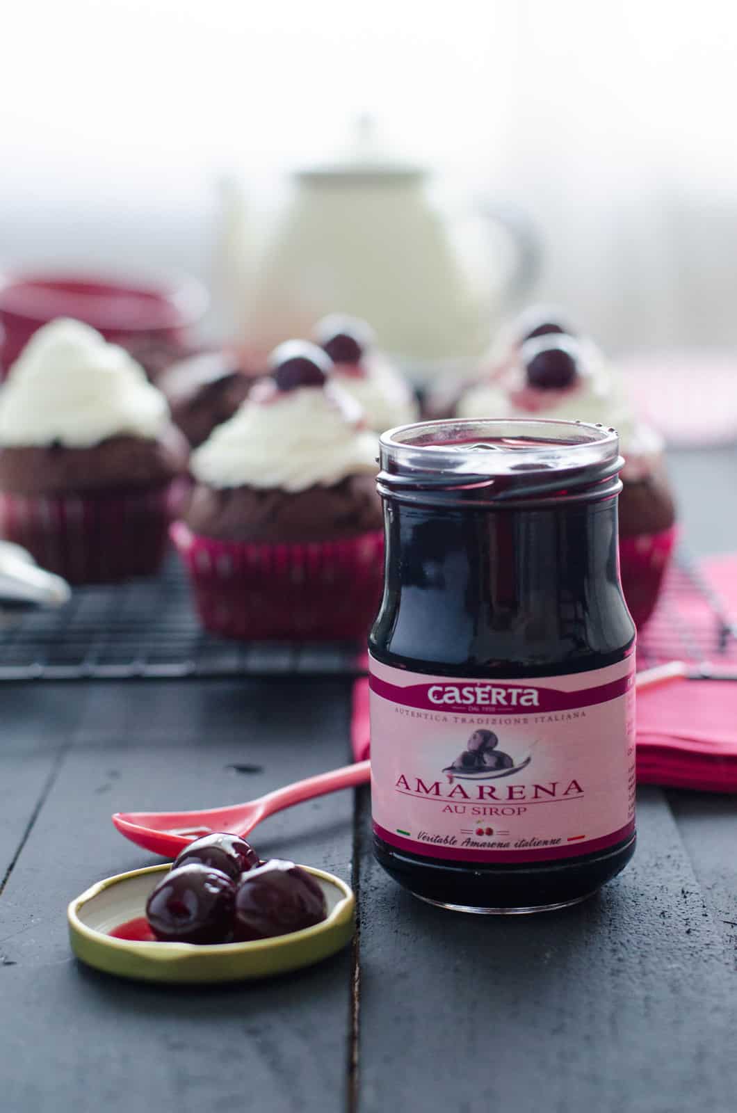 Cupcakes Forêt-Noire