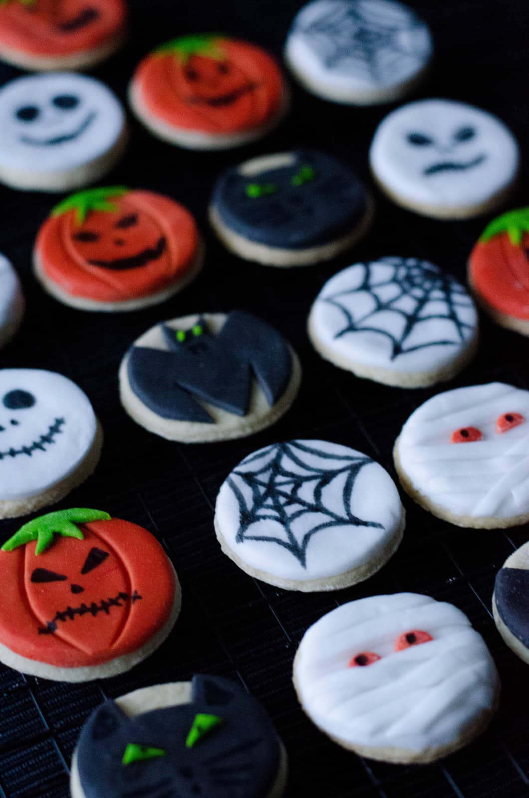 Sablés décorés pour Halloween