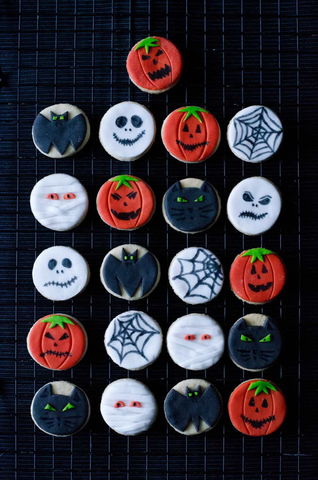 Sablés décorés pour Halloween