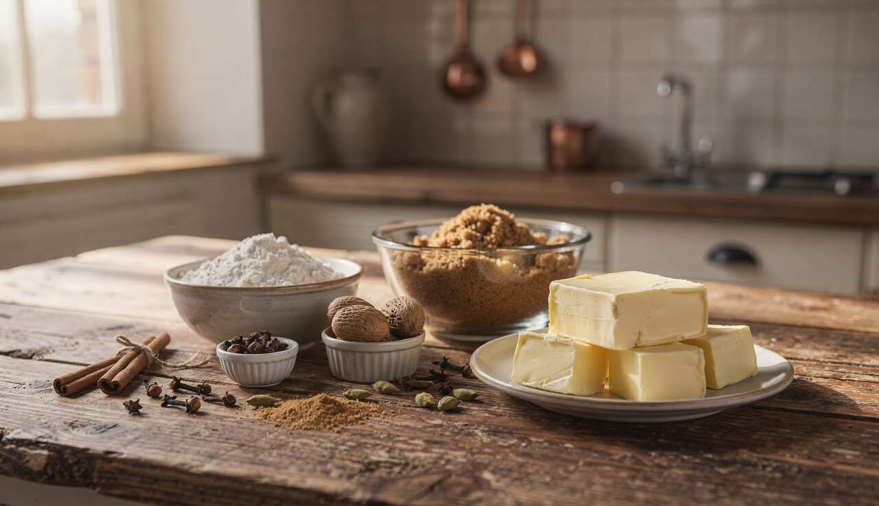 Les ingr&eacute;dients essentiels pour des sp&eacute;culoos maison
