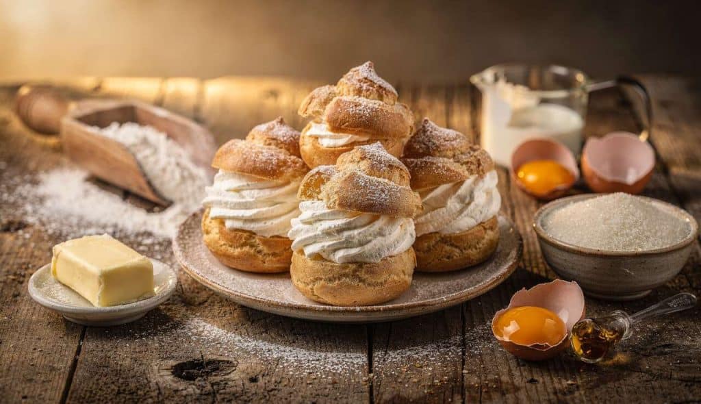Recette de Choux à la Chantilly : délice Gourmand