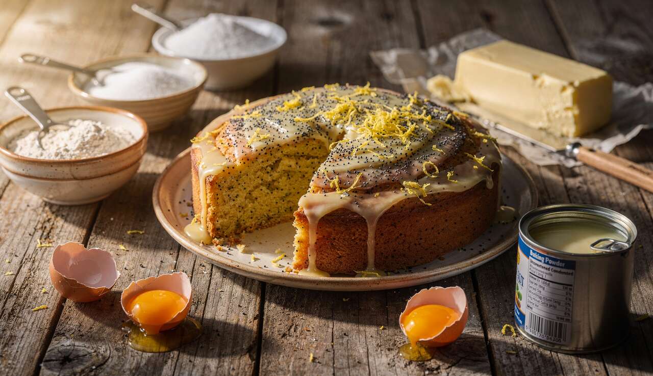Cake au citron et graines de pavot : recette gourmande