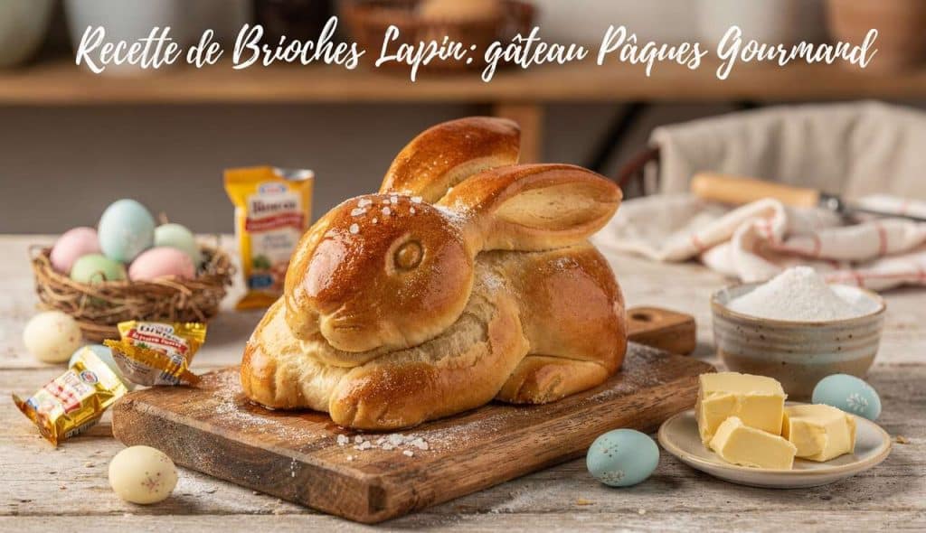 Recette de Brioches Lapins : gâteau Pâques Gourmand