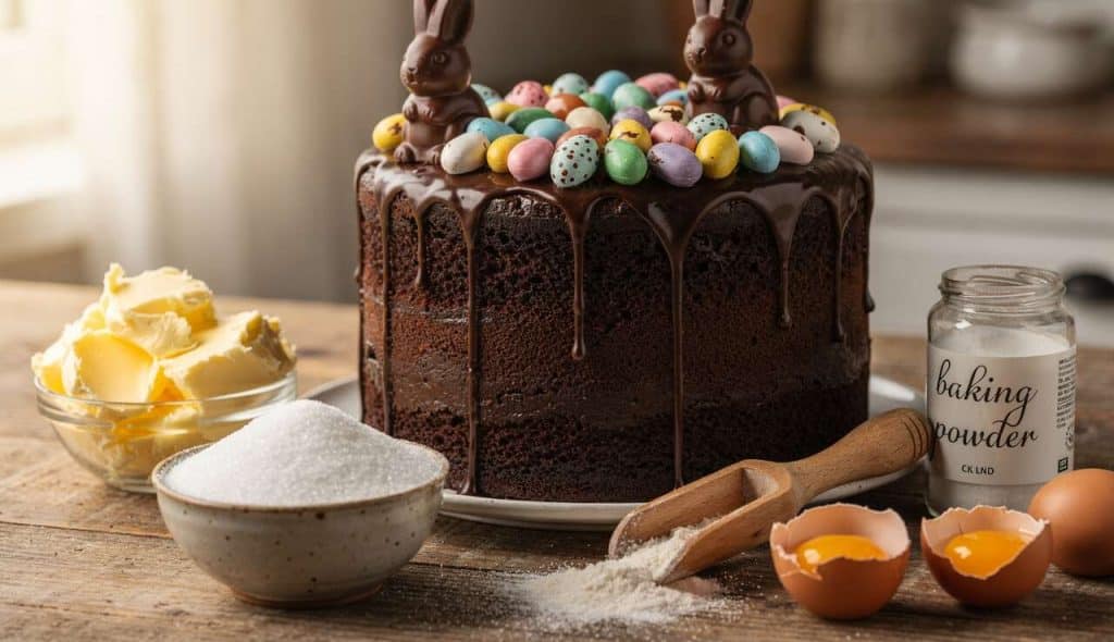 Recette de gâteau aux chocolats de Pâques