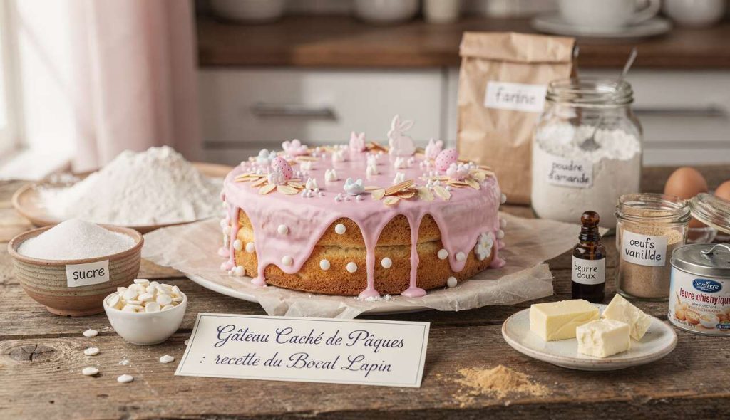 Gâteau Caché de Pâques : recette du Bocal Lapin