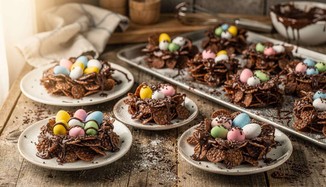 Recette de nids de Pâques faciles et délicieux