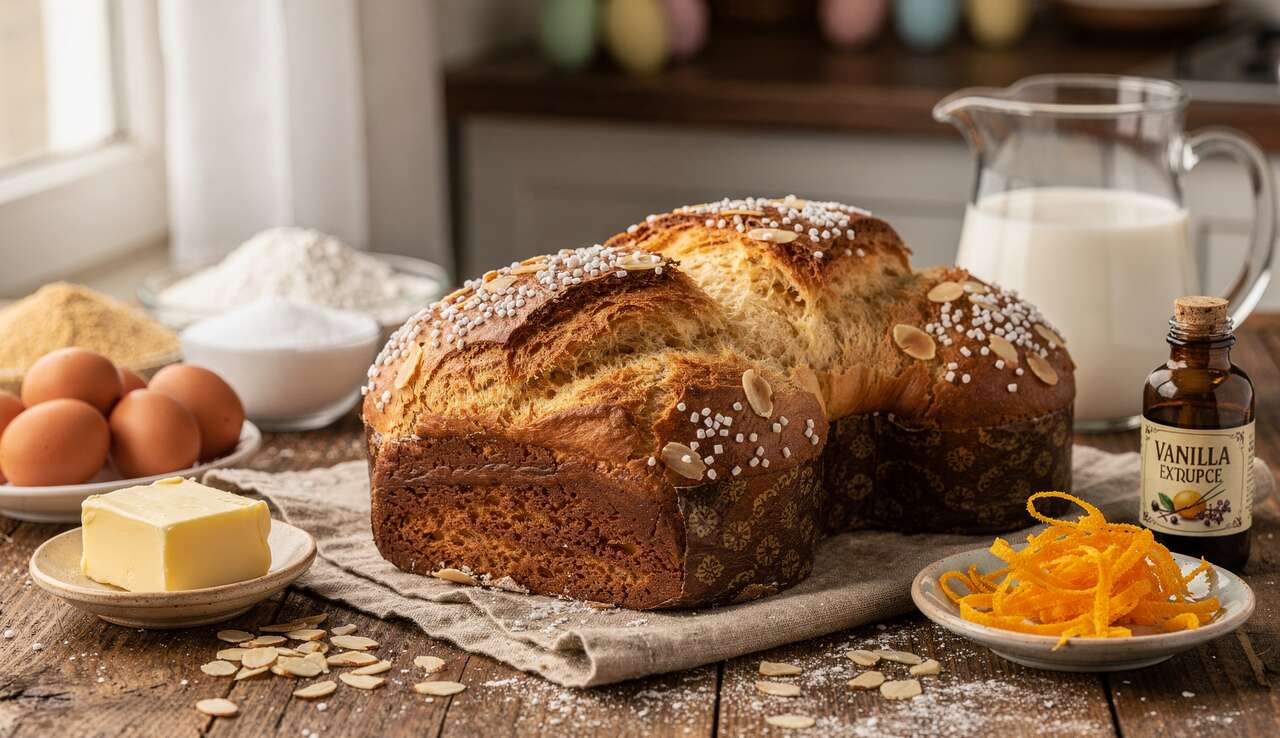 Recette de la Colombe de Pâques : brioche Traditionnelle Italienne