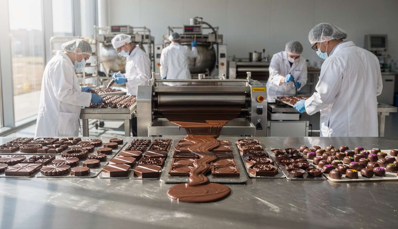 Comment s’organise un laboratoire de chocolaterie professionnelle ?