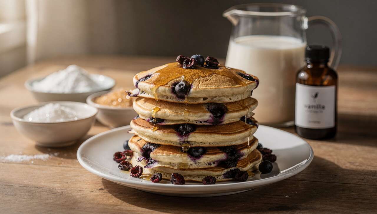 Recette de Pancakes aux Myrtilles : comment les Préparer ?