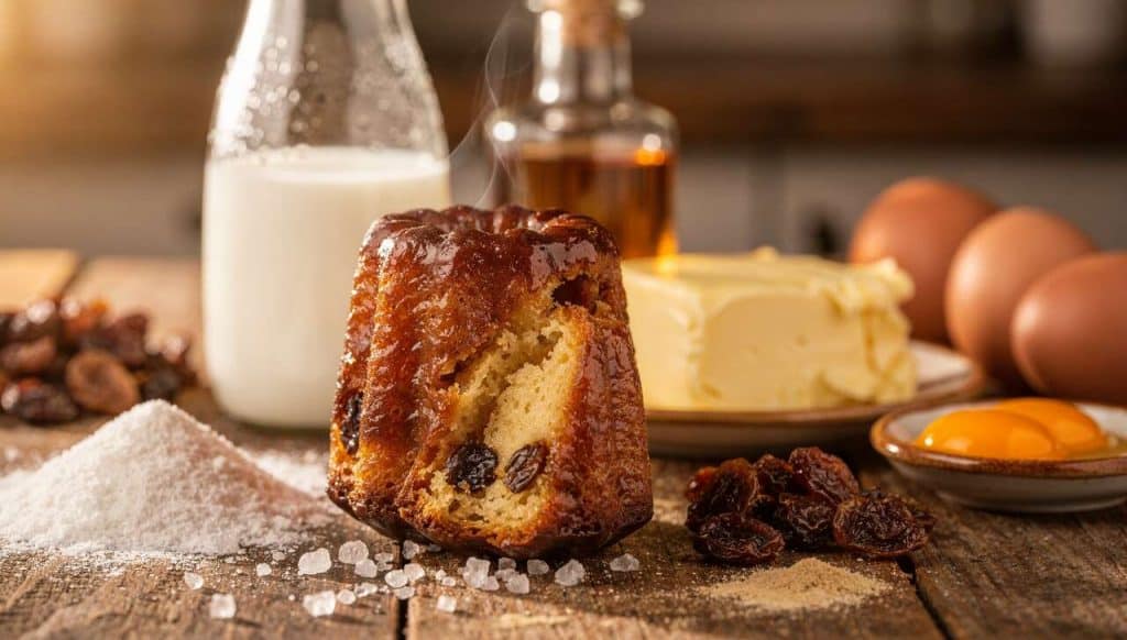 Cannelés au Rhum et Raisins : recette Gourmande