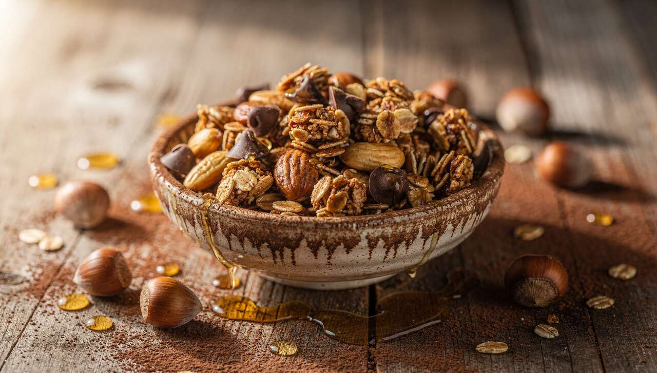 Granola au Chocolat et Noisettes : recette Gourmande